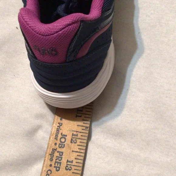 Ryka Women's Dark Blue and Magenta Athletic Shoes - Picture 4 of 5